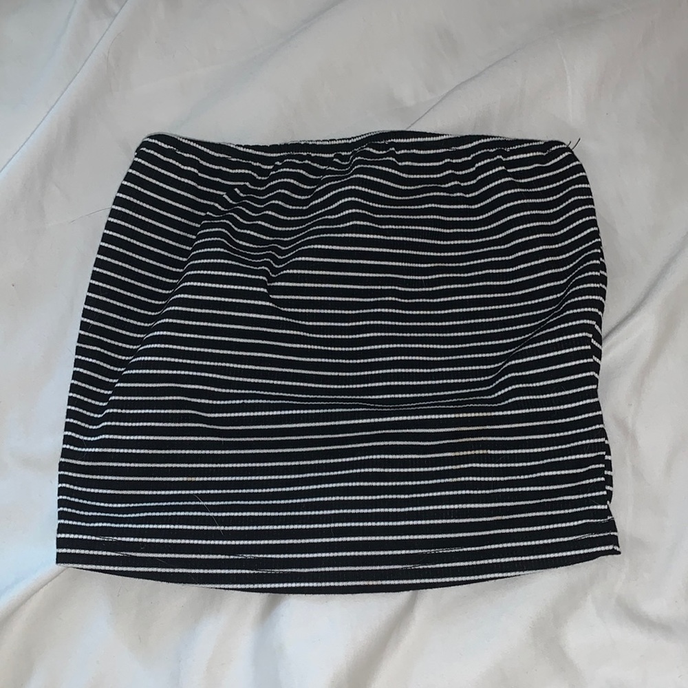 Striped tube top (XS)